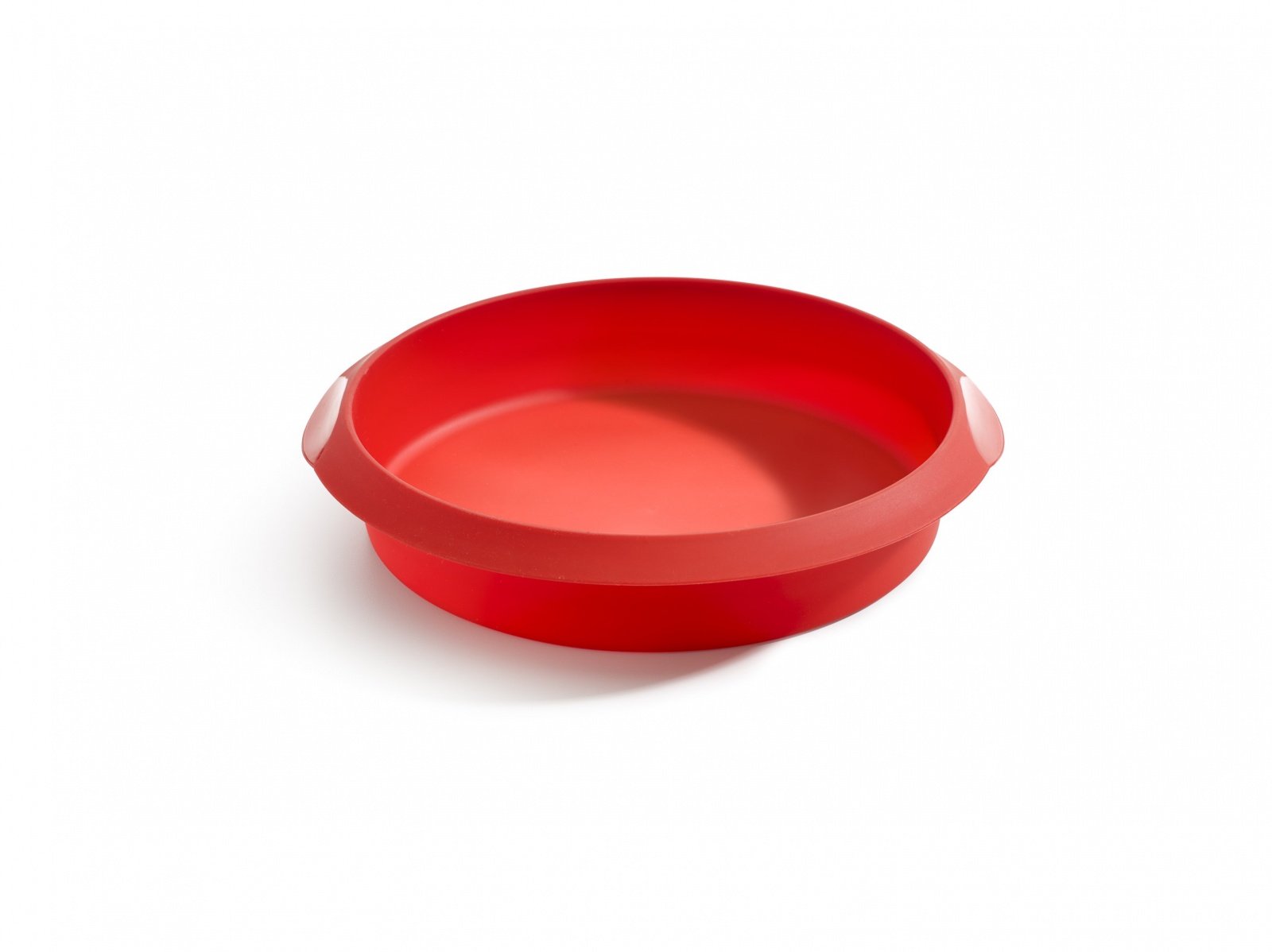 Форма для пирога Lekue круглая силиконовая 24см, красная