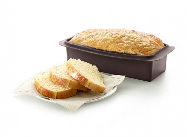 Форма для хлеба "Буханка" 28 см Lekue силиконовая, коричневый