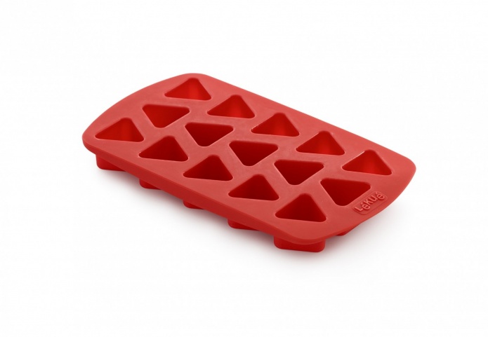 УЦЕНКА: Форма для конфет "Треугольник" Lekue, красная