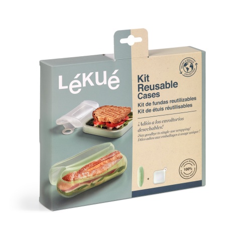 Набор контейнеров Lekue для сэндвичей 2 шт