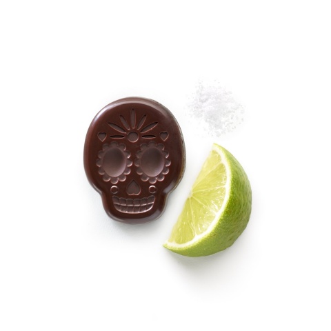 Набор-игра "Сумасшедший череп"для приготовления шоколадных конфет 